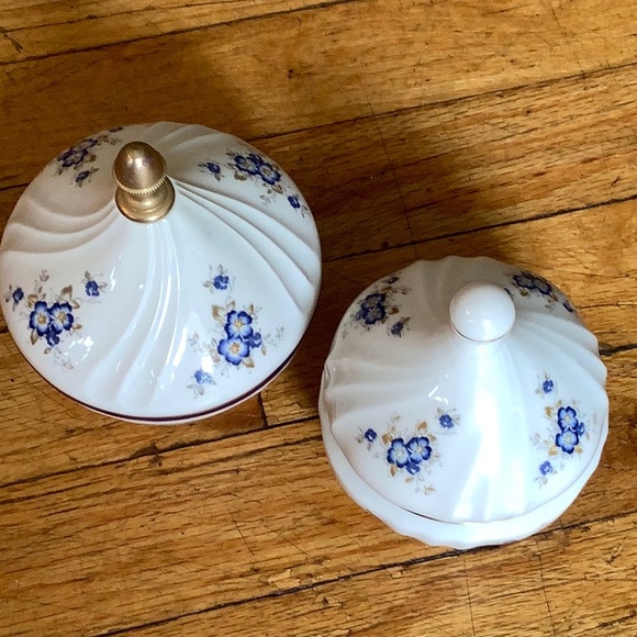 Italy hand painted trinket Aurora Perugina - Picture 2 of 11